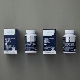 Daily One [Daily One] Vitamin B Complex 62.1g, 60 tablets x 2 containers, 4-month supply / [데일리원] 비타민B 컴플렉스 62.1g 60정 x 2통 4개월분