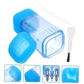 WOONEKY Scalp Hair Oiling Alicator Set Root Scalp Oil Applicator with Dropper Brush