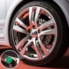 MEAJOO 4PCS Dice Style Tire Valve Stem Caps, with O