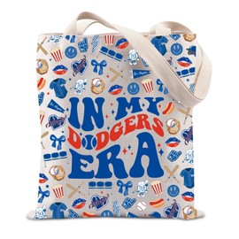 Lywjyb Birdgot Los Angeles Baseball Gift Los Angeles Baseball Game Day LA Fans Merch Tote Bag (Dodgers Era Tote CA)