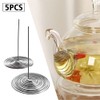 5 Pcs Teapot Spout Strainer, Stainless Steel Tea Separators Spouts