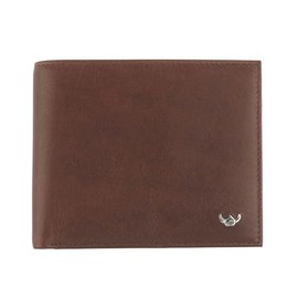Golden Head Como Billfold Coin Wallet Brown, brown, Modern