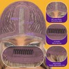 KOME Dirty Blonde Layered Wavy Synthetic Lace Front Wig With
