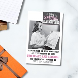 Emotional Rescue, Birthday Card Daughter, Daughter Birthday Card, Funny Birthday Card for Daughter