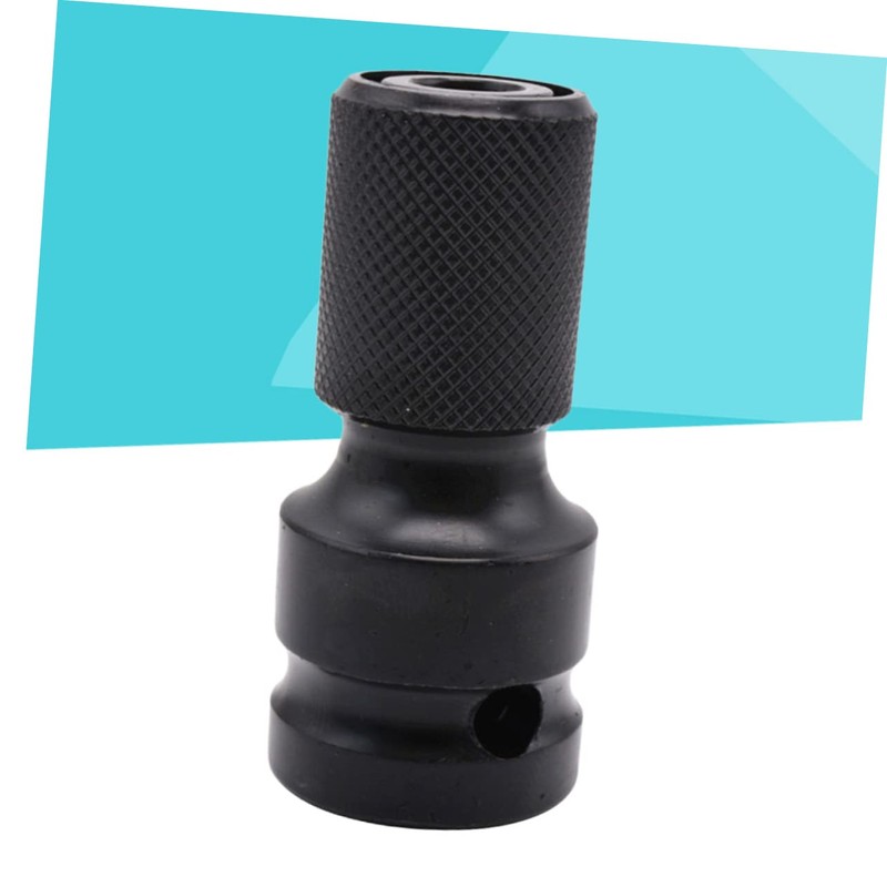 TEHAUX 1/2' to 1/4' Drill Converter Impact Driver Chuck Adapter