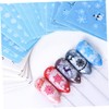 FOMIYES DIY Snowflake Nail Stickers 60 Sheets French Tip Press