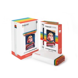 Polaroid Hi-Print - Bluetooth Pocket Photo Printer + Paper Double Pack Bundle (40 Sheets)