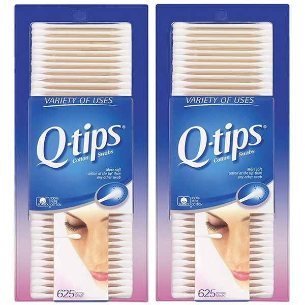 Q-tips 625 Count Beauty Q Tips Cotton Swabs Pack of
