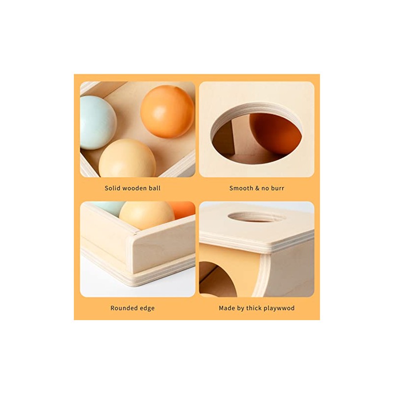Edición Ocupada Caja de Permancia de Objetos de Madera para