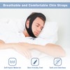 Crucial Chin Strap for Sleeping, Adjustable and Breathable Anti Snoring