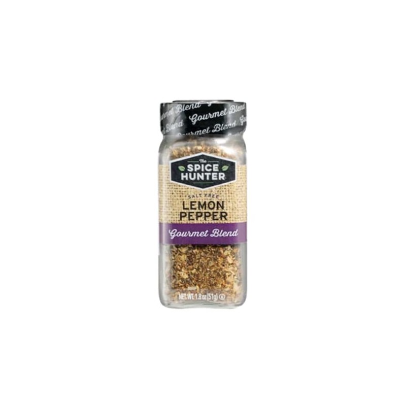 Spice Hunter Pepper Lemon Blend, 1.8 oz, 0.5 Pound
