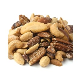 Wricley Nut Roasted & Salted Mixed Nuts with Peanuts 2 Pounds Free Shipping