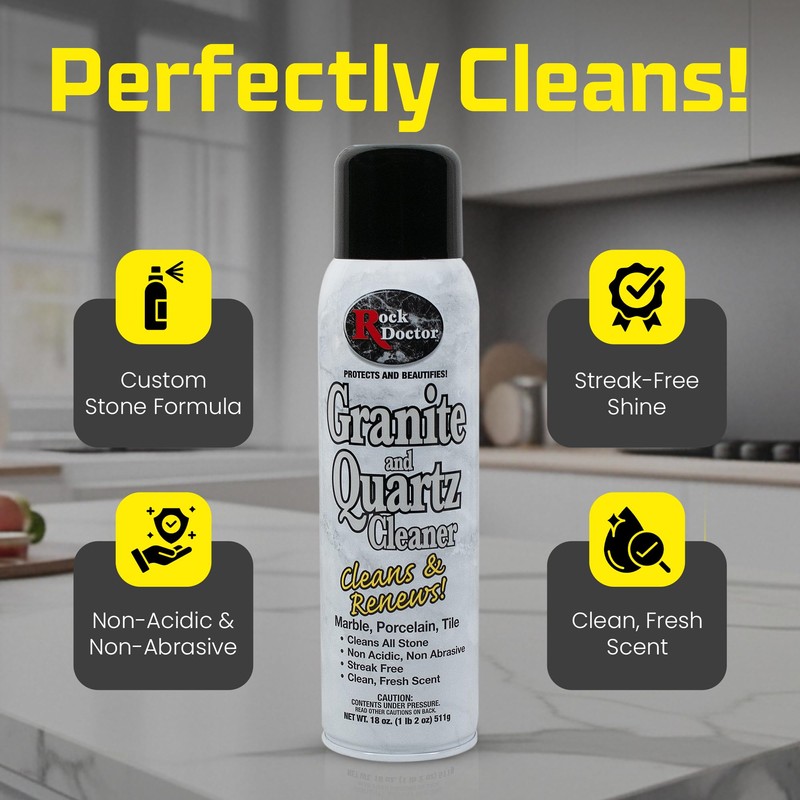 Rock Doctor Granite Cleaner, Cleans& Renews Surfaces, Granite/Marble Countertop Cleaner,