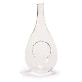 Blown Glass Tear-Drop Vases (2) Large Wedding Decoration