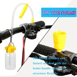 YUENTOEN Hydraulic Bike Bicycle Oil Disc Brake Bleed Kit Tool, Mountain Bike Brake Change Hydraulic Kit for Shimano, Magura, Tektro, Sram Series