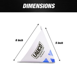 LAUCO 1000 Pack of Paint Strainer with Fine 190 Micron Filter Tips - Premium Pure Blue Ultra-Flow Blue Nylon Mesh, Paint Filters Cone Strainer for Automotive Spray Paint- Paint Filters Cone