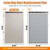 PAC11-11039 Pet Door Replacement Flaps for Dog and Cat, Doggie