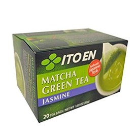 Ito En Matcha Green Tea Bags, Jasmine, 20 Count (Pack of 8)
