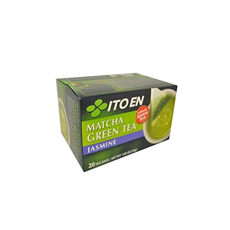 Ito En Matcha Green Tea Bags, Jasmine, 20 Count (Pack