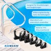 PVC Pipe Clamp Set, 63 mm, Plastic, Pack of 10,