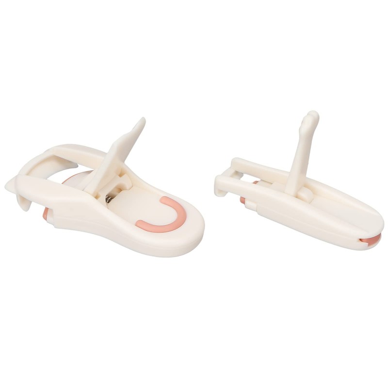 Chazcool 2 PCS Mini Eyelash Curler, Cat Paw Shape Durable