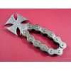 WEST COAST CHOPPERS Iron Cross Logo Motorcycle Chain Beer Bottle