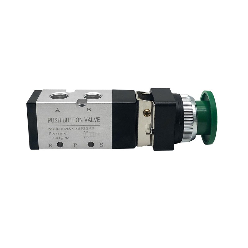 Pneumatic 5 Way 2 Postion Manual Control Push Button Air