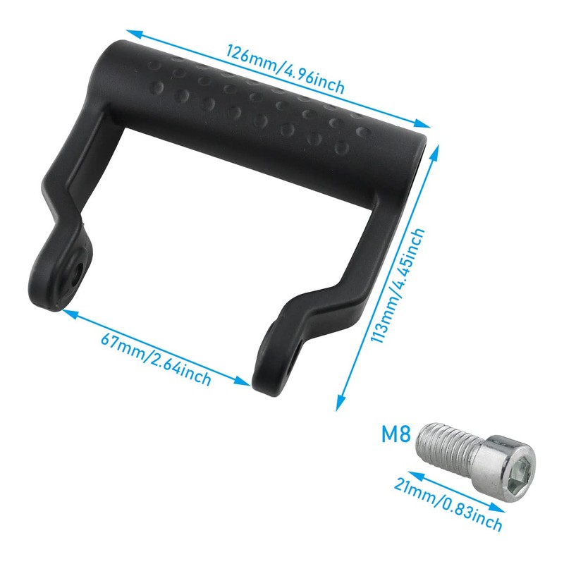 WHYHKJ 1Set M8 Non-Slip Handle Accessories Plastic Auxiliary Polishing Machine