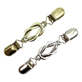 CAREOR Vintage Cardigan Sweater Pin Shawl Brooch Clips Shirt Dress Collar Duck Clip for Elegant Women, Entwined Snake