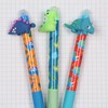 sarcia.eu Dinosaur Eraser Pen with Gel Ink Automatic Pen Blue