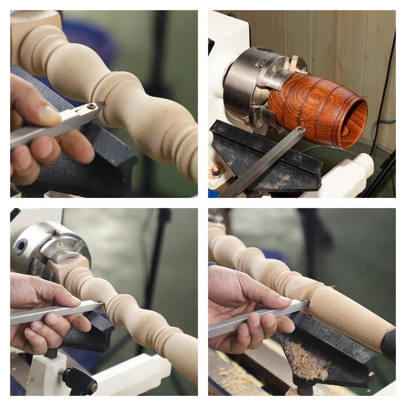 DEEFIINE 18.3" Full Size Carbide Tip Wood Lathe Turning Tool