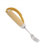 Disabled Patient Arthritis Elder Utensil Removable Flexible Rotating Eating Fork