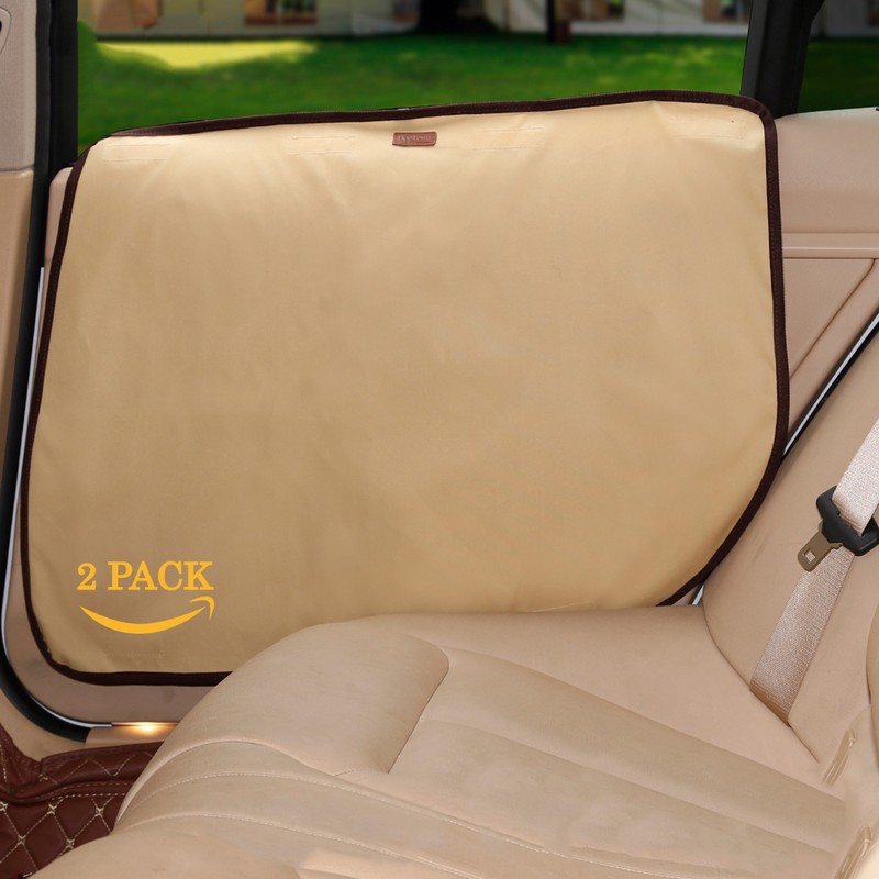 2 Pack Dog Car Door Protector Waterproof Pet Car Door