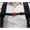 HDHYK 2 Packs Backpack Chest Strap- Nylon -Suitable for Webbing