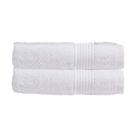 Olivia Rocco Egyptian Cotton Towels Home Bathroom Towel Set Bale Fade Resistant 500gsm Home Collection Bales Bath Sets, 2 Hand Towels White