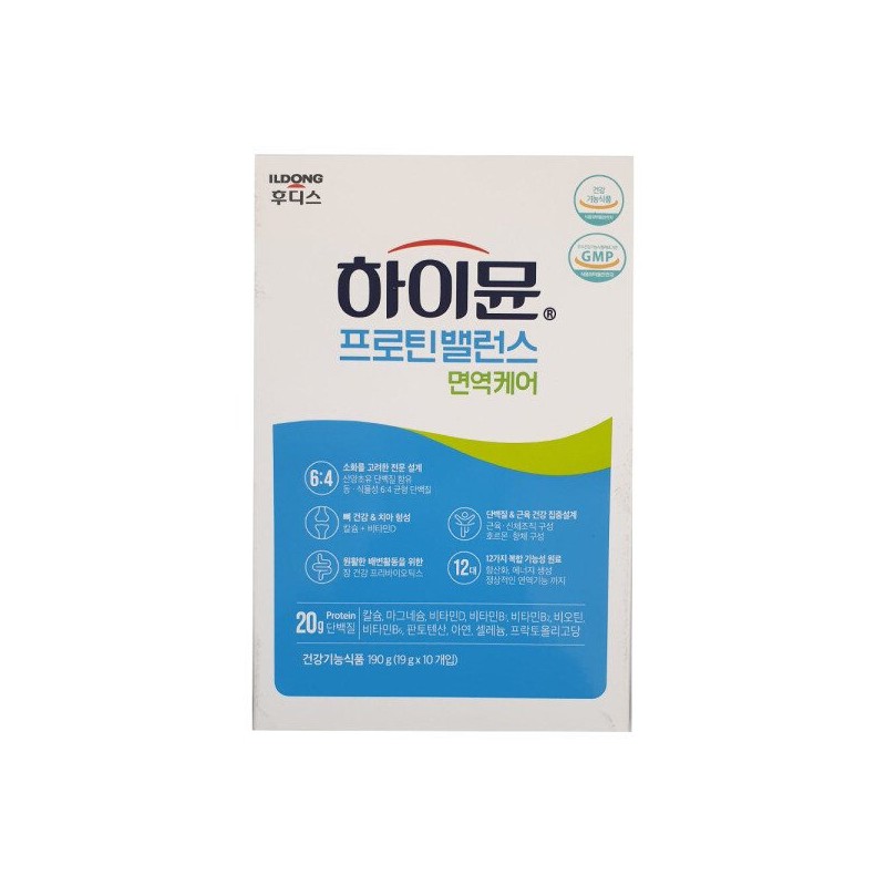 하이뮨 프로틴 밸런스 면역케어 스틱 19gx10포 Highmune Protein Balance Immune