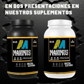 Creatina  Glutamina Maximus Protein 1 Kg 50 Servicios                                                                                                 