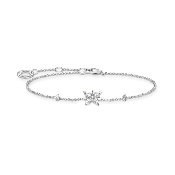 Thomas Sabo Dainty Cubic Zirconia Bracelet Collection, Sterling Silver, Cubic