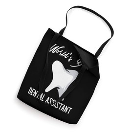 World's Best Dental Assistant Oral Care Tooth Clinic Dentist Tote Bag