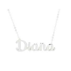 Damen-Halskette mit Namen, Edelstahl, mit Original-Geschenkbox, personalisierter Schmuck für Freunde, Brautpaar Only Faith, standard, Edelstahl, Nicht zutreffend.