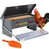 XINYI Chicken Treadle Feeder,12 Lbs Metal Treadle Feeder, No Waste