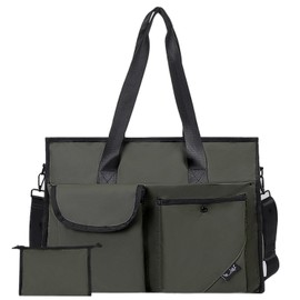 Pacapet Tote Bag, Men's, Women's, Large Capacity, Large Capacity, Horizontal Carry On Bag, Shoulder Bag, 14 Pockets, Waterproof, Teachers, Nurses, Visit Nurses, Travel Backpack, For Work Commutes,