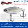 U.S.A. BASS TACKLE M-Series Lipless Crankbait Premium Finish Hard Bait