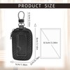 AdiStylinno Car Key Fob Case, PU Leather Key Holder with