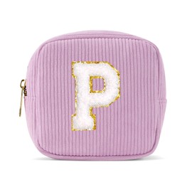 Pocmimut - Bolsa de maquillaje para mujeres y adolescentes, regalo de cumpleaños ideal para novia, profesora y madre, Mini-Púrpura, Mini, P