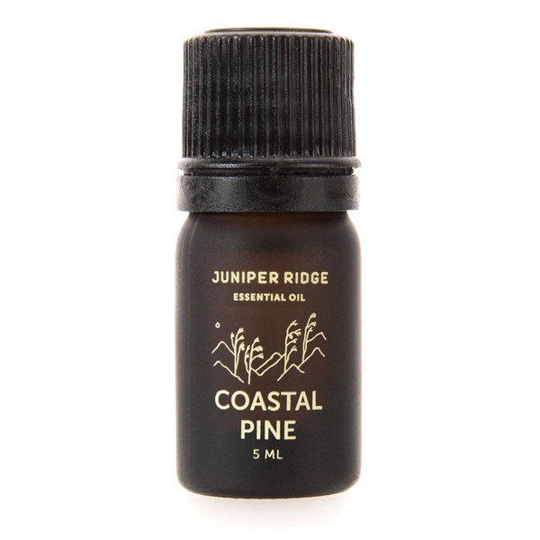 Juniper Ridge Coastal Pine Essential Oil - Refreshing Fragrance with Pine, Citrusy Conifer, & Ocean Air Notes - Essential Oils are Perfect Blend for Diffusers, Aromatherapy, & More - 5ml