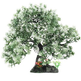 Healeved Aquarium Plants Decoration Fake Fish Tank Plants Plastic Aquarium Landscape Tree Artificial Aquatic Plants Fish Tank Decorations