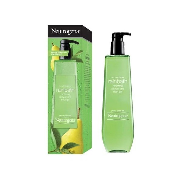 Neutrogena Rainbath Renewing Shower & Bath Gel, Pear & Green