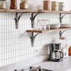 HOMEART Peel and Stick Backsplash Subway Tile, Stacked Bond Linear