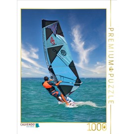 CALVENDO Puzzle Windsurfing - Becoming one with The Board | 1000 Pieces Size 19" x 25"